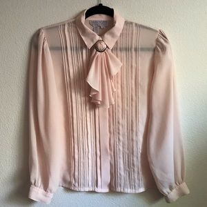 VINTAGE LAURA & JANE PETITES BLOUSE✨